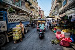 reisen in kambodscha, straßen in kambodscha