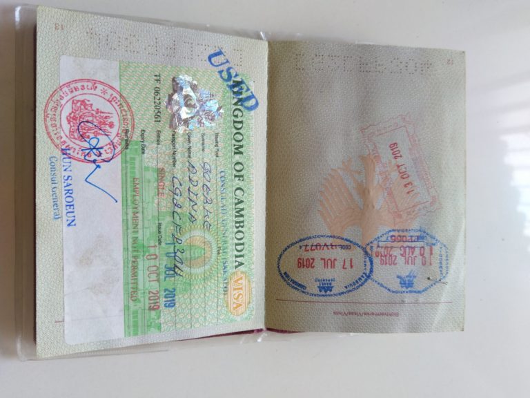 visa for cambodia